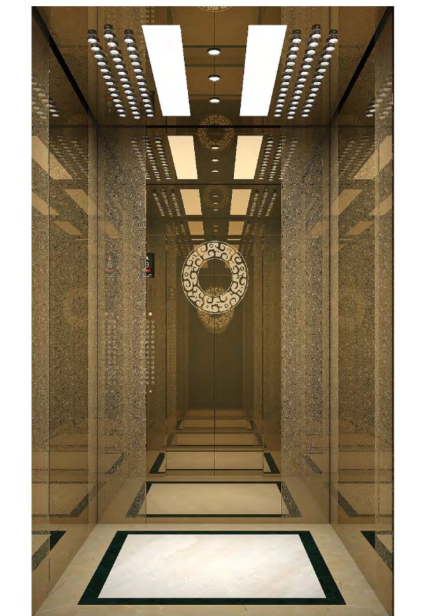 FJ-B-K38 elevator cabin finish